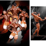 Vải canvas kim tuyến in UV 295,5x306cm – màu sắc bền đẹp – UVISION In Ấn Quảng Cáo