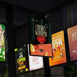 In Menu Nhà Hàng Decal PP & Backlit Film – Menu Hộp Đèn Hiển Thị Màu Sắc Sắc Nét